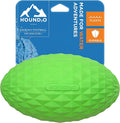 Playology Hound2O Dog Toys | Squeaky Football Toy Dogs to Chase | Green Floating Outdoor Toy - Easy to Clean and Made from Non Toxic Materials