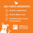Cloud Star Wag More Bark Less Crunchy Grain Free Dog Treats, Peanut Butter & Apples, 2.5 lbs. Bag