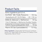 Liver Alive Metabolism System Health for Dogs and Cats - Function, Fatty, Detox, Chronic Hepatitis with SILIPHOS®, TUDCA, Same Vegan Bacon Flavor (60ml)