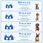 Supet Cat Grooming Hammock, Dog Hanging Harness for Nail Trimming Doorframe, Pet Holder Restraint for Clipping Nails, Pet Hoist Sling for Cutting Nails, Ear & Eye Cleaning, Medicine at Home (XS)
