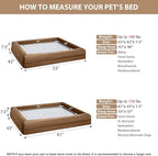 WNPETHOME Giant Dog Bed, Washable Dog Couch with Removable Waterproof Cover, Orthopedic Large Pet Sofa Bed with Bolster Sides for Sleeping