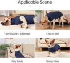 Dog Sweater Pullover Cold Weather Vest for Dogs Dog Sweatshirt & Jacket for Indoor and Outdoor Use (X-Large, Navy Blue)