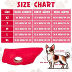 Syhood 2 Pieces Dog Jacket 2 Layers Fleece Lined Dog Jacket Warm Soft Windproof Small Pet Coat for Winter Cold Weather(S,Red, Pink)