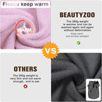 BEAUTYZOO Small Dog Sweater Fleece Vest Winter Jacket, D-Ring Leash Attachment for XS S Puppy Medium Sized Breeds Dogs, Cold Weather Dog Clothes Windproof Keep Warm, Pink XL