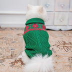 Warm Winter Dog Sweater - Cold Weather Pet Clothes for Small Medium Large Dogs Indoor Outdoor, Soft Classic Knit Puppy Apparel