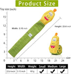 Dog Toy Pack for Large Dogs, (3-Pack) Stuffless Dog Toys for Aggressive Chewers, Extra Long Durable Squeaky Dog Toy, Dog Puzzle Toy for Small, Middle, Large Breed