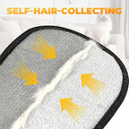 Pet Hair Remover Gloves, 2025 Upgraded Pet Grooming Gloves Hair Remover Electrostatic, Premium Efficient Hands on for Dogs, Cats & Horses (2PCS)