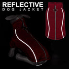 cyeollo Dog Sweater Coat Zipper up Fleece Reflective Jackets with D Ring Warm Clothes Sweaters for Small Dogs Apparel