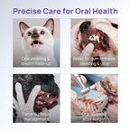 HICC PET Teeth Cleaning Gel for Dogs and Cats, Vet-Recommended Dog Dental Care Toothpaste Alternative for Breath Freshener, Ggingivitis Treatment, Prevent Infection, Plaque & Tartar Remover, 2 Fl Oz