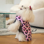 CuteBone Winter Dog Jacket Reversible Dog Vest Soft Waterproof Windproof Jacket, Thick Adjustable, Small Medium Large Dog Coats with Leash Hole