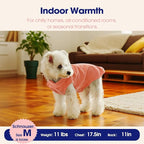FUAMEY Dog Fleece Vest for Large Dogs,Warm Stretchy Dog Sweatshirts Pullover with Leash Hole Dogs Sweater Soft Pet Turtleneck Cozy Pet Vest Lightweight Sleeveless Orange XL