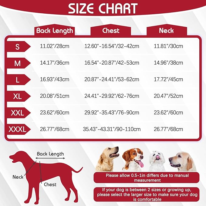 IDOMIK Dog Winter Coat, Reflective Waterproof Dog Jacket for Cold Weather, Warm Pet Coats for Small Medium Large Dogs, High Collar Doggy Fleece Snow Jacket, Winter Vest with Adjustable Buckle,XL