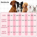 2 Pack Dog Hoodie Sweaters for Small Medium Dogs Warm Dog Clothes for Large Dogs Soft Waffle-Like Laminated Sweatshirt Bulldog (Pink, XS (Back: 10",Chest: 13", Neck: 9"))