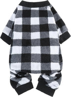 SCENEREAL Dog Pajamas for Small Medium Large Dogs Soft Pet Sweater Clothes Warm Puppy Onesie Outfits for Doggie Winter Christmas - Dog Jammies Pjs