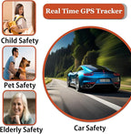 Mini GPS Tracker for Vehicles-Tracker Device for Vehicles No Subscription No Monthly Fee Real-Time Car Tracker Device Hidden Magnetic Tracking for Cars Kids Dogs