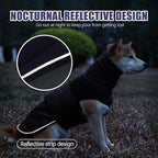 Dog Anxiety Vest,Pet Calming Hoodie Breathable Dog Anti-Anxiety Jacket for Thunder Fireworks and Separation,Blue XXL