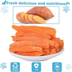 Sweet Potato Dog Treats no Rawhide for Small and Large Dog Sticks Puppy Training Snacks Grain Free 1 lb/454g