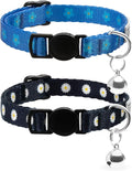 CollarDirect Cat Collar Breakaway with Removable Bell Set of 2 PCS
