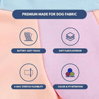 Spark Paws Dog Hoodie – Premium Dog Sweater for Small, Medium, and Large Dogs | Warm Outfits for French Bulldogs, Pitbull, Puppy, Winter Jacket Alternative - Cotton Candy - 5XL
