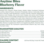 Greenies Anytime Bites Dog Treats, Blueberry Flavor, 10.3 oz. Bag