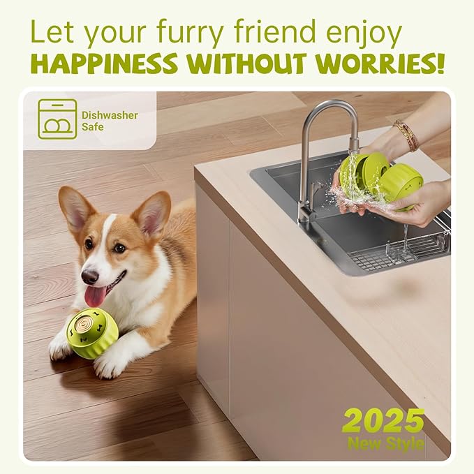 Frozen Dog Treat Toy to Keep Them Busy, Cognitive Dog Enrichment Toys for Brain Stimulation, Long Lasting Interactive Toys to Reduce Boredom & Anxiety Relief,Gift for Puppy Medium