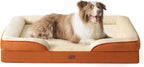 Bedsure L Plus Orthopedic Dog Bed for Large Dogs - Washable Dog Cat Bed Waterproof, L Plus Big Comfort Dogs Couch Sofa with Washable Removable Cover, Pet Bed with Nonskid Bottom, Ember Clay, 38"