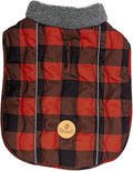 King Buck After-Hunt Quilted Sherpa Jacket, Buffalo Red, L/XL