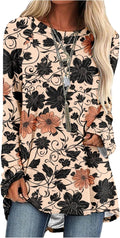 MARSVOVO Women Novelty Graphic Plus Size Sweater Crewneck Long Sleeve Cute Printed Loose Fit Casual Fall Sweaters Top