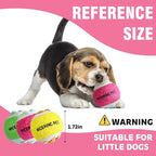 X-Small Dog Tennis Balls Dog Toys Ball 1.72" Pack of 12, Fit Ball Launchers