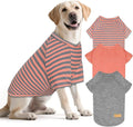 KYEESE 3Pack Dog Sweater Pets Clothes with Sleeves Soft Dog Sweaters for Medium Dogs Girl Pullover Dogs Sweatshirt Stretchy Pet Coat Lightweight Pet Fleece Sweater Comfy Pets Sweaters for Cold Weather
