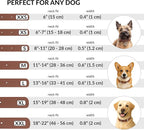 CollarDirect Rolled Leather Dog Collar, Soft Padded Round Puppy Collar, Handmade Genuine Leather Collar Dog Small Large Cat Collars 13 Colors (15-19 Inch, Cinnamon Textured)