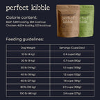 Yumwoof Perfect Kibble Non-GMO Air Dried Dog Food | Improves Allergies & Digestion with Organic Coconut Oil, MCTs & Antioxidants | Vet-Approved Soft Dry Diet | Made in USA (Chicken 3.5lbs)