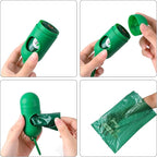ECO-CLEAN 360 Count Dog Poop Bags with Dispenser, Leak-Proof, Lavender scented
