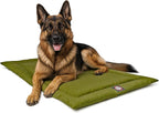 Majestic Pet Orthopedic Memory Foam Dog Crate Mat - Plush Pet Bed Pad for Crates & Kennels | USA Crafted | 48"x30" Villa Fern
