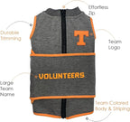 NCAA Tennessee Volunteers Dog Shirt Calming Soothing Vest for Dogs Cats with Fears, Fireworks, Loud Noises, Dark, Lonely Keeps Dogs Calm Feeling Safe, Relaxing Jacket Large