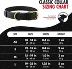 Tuff Pupper Classic Heavy Duty Dog Collar | 10x Stronger Than Leather | 100% Waterproof & Odor Proof Dog Collar | Tough Rust-Proof All Metal Hardware