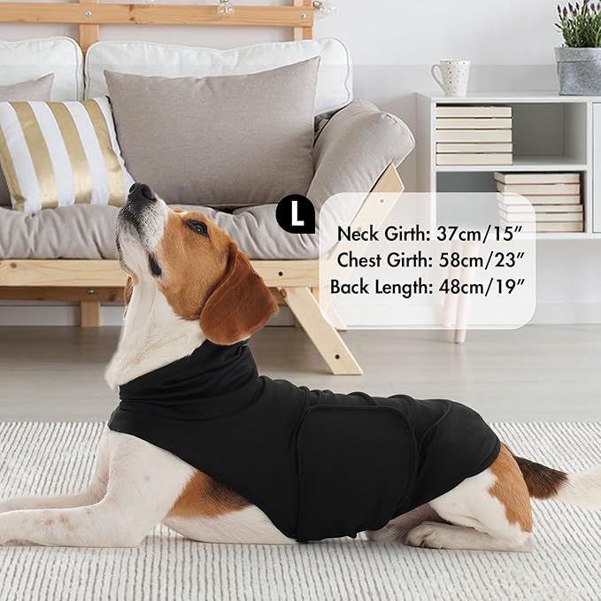 Dog Anxiety Vest for Small Dogs-XS,Sleeveless Calming Shirts Adjustable Chest | New Places,Social Stress,Warp Body to Relief Anxious,Breathable for All-Seasons(Black)