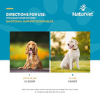 NaturVet Scoopables Emotional Support for Dogs - Daily Calming Aid Promotes 24/7 Normal, Calm Behavior - Hickory Smoked Bacon Flavored | 11oz Bag