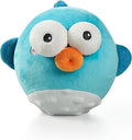 Interactive Dog Toy Ball, Rechargeable Jumping Plush Toy with Motion Activation for Small Large Dogs, Squeaky Moving Bouncing Ball for Pets Keep Busy Reduce Boredom, No Loud Music (Puffer)