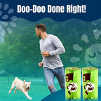 Pet N Pet 360 Counts, Unscented Dog Poop Bags Rolls, 38% Plant Based & 62% PE Poop Bags For Dogs, 24 Rolls Extra Thick Dog Waste Bag, Doggie Poo Bag