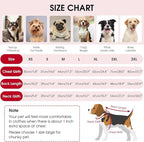 Queenmore Dog Sweaters for Medium Dogs, Waffle Knit Doggie Sweater with Long Sleeve, Dog Sweaters for Medium Dogs, Cat Christmas Sweater, Red M