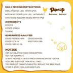 PAWUP Chicken Jerky Crisp Flakes for Dog Treats, 1% Taurine Added, 6oz (170g), Chip Jerky, High Protein Chicken Dog Training Rewards, Rawhide-Free, Gluten-Free