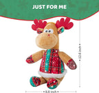 Christmas Squeaky Dog Toys Tug of War Dog Plush Toy for Large Breed Interactive Dog Chew Toys for Puppies Small and Large Dogs Training and Reduce Boredom