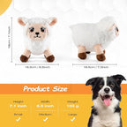 Large Dog Squeaky Toys, Stuffed Animal Dog Chew Toy, Durable Plush Toy for Puppy, Small, Middle, Large Dogs