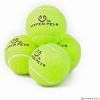 Hyper Pet MINI Tennis Balls for Dogs, Safe Dog Ball for Exercise & Training, Interactive Toys work with Hyper Pet K9 Kannon MINI Launcher - 4 Pack Green