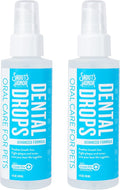 SKOUT'S HONOR Advanced Dental Drops - Fights Plaque and Tartar, Freshens Breath Fast, No Brushing Required, 4oz, 2-Pack
