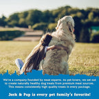 Jack&Pup Natural Half Pig Ears for Dogs Large, Pigs Ears for Dogs - Premium Dog Ear Treat - Dog Chew Treats for Large and Small Breeds (5 Pack)