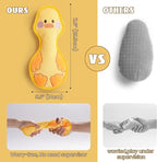 Duck Squeaky Dog Toy, New 2025 Indestructible Dog Toy for Aggressive Chewers, Stuffed Toy with Two Tough Layers, Interactive Tug Training to Keep Them Busy, Yellow