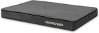 The Dog’s Bed Orthopedic Memory Foam Dog Bed, Large Grey Plush, Pain Relief for Arthritis, Hip & Elbow Dysplasia, Post Surgery, Lameness, Supportive, Calming, Waterproof Washable Cover