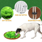Snuffle Mat for Dogs Cats, Interactive Pet Non Slip Sniff Mat for Slow Eating Cognitive Puzzle Feeder for Enrichment Mental Stimulation Toys Keeping Boredom Away